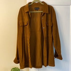 Corduroy button up